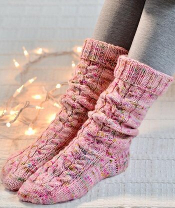 Winter Storm Socks