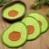 Avocado Coaster Set