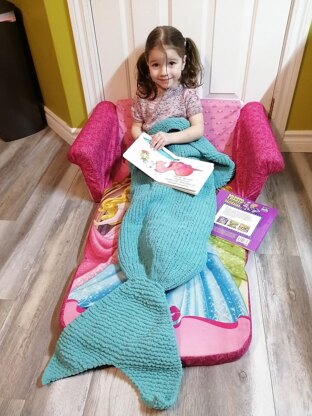 Baby mermaid best sale tail blanket