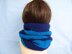 Easy Colour Block Infinity Scarf for Beginners
