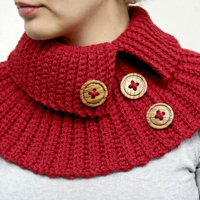 Knit Look Cowl.