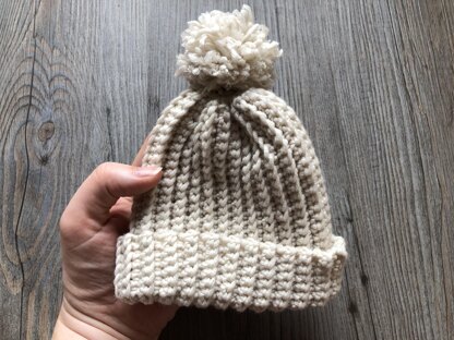 Easy Children's Hat Crochet pattern by Sarah Thompson | LoveCrafts