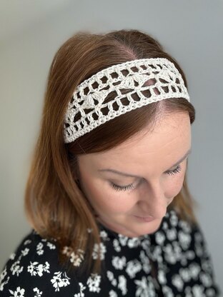 Rose Lace Headband