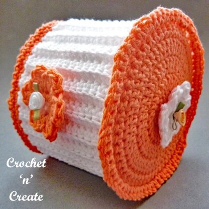 Crochet Bathroom Toilet Tissue Cover