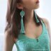 Mint Spirit Boho Festival Earrings