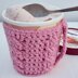 Lacy Cables Ice Cream Pint Cozy