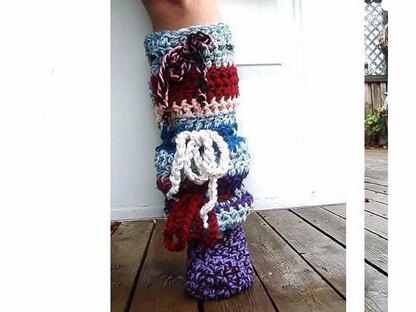 291-B, Slouchie Boot slipper, or Legwarmers