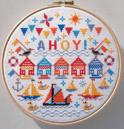 Riverdrift House Ahoy! (with hoop) - 23.3cm (8in)