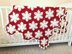 Christmas Snowflakes Afghan Baby Blanket