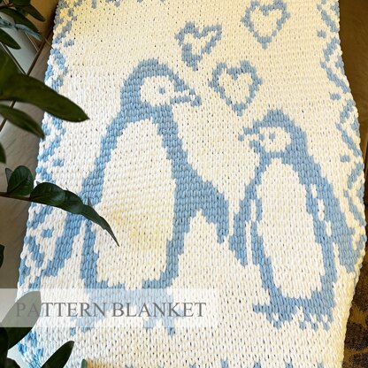 Penguins Blanket Pattern