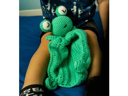 Cuddle Cloth Frog Quaki!