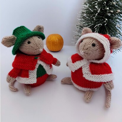 Dickensian Mice Christmas Chocolate Orange Covers BB052