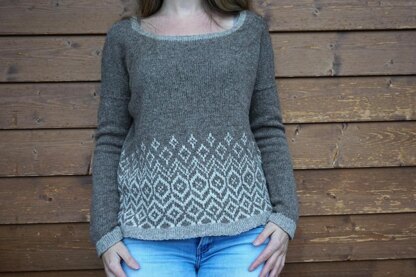 Snowy Mountain Sweater