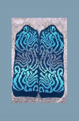 Art Nouveau Mittens