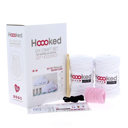 Hoooked Dream Cloud Kit in RibbonXL - Optic White