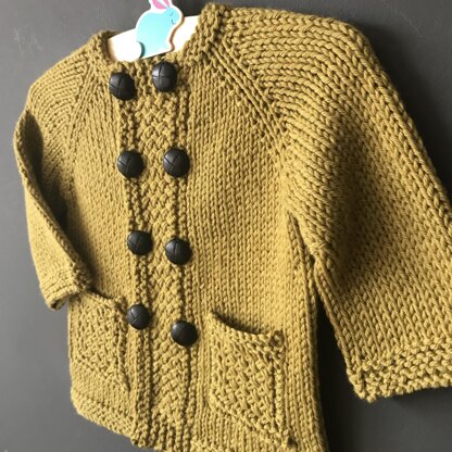 Latte Baby Coat Knitting pattern by Lisa Chemery | Knitting Patterns ...