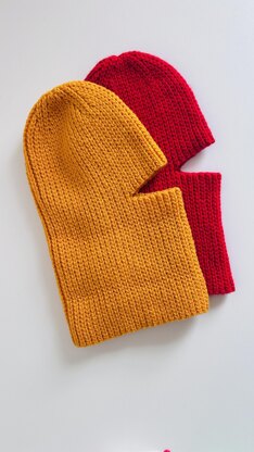 Knit Like Pacman Balaclava-Beanie