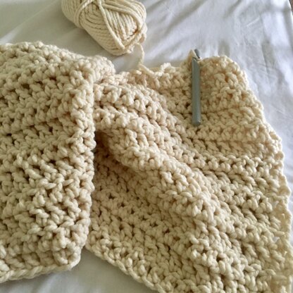 Super Chunky Crochet Throw