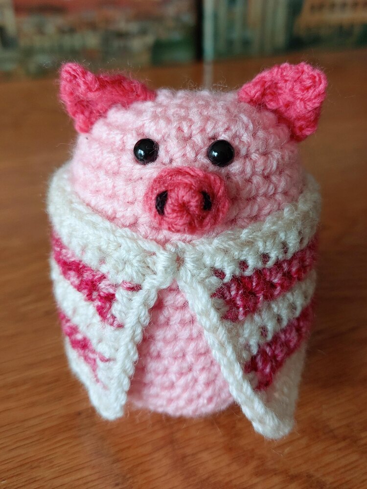 Crochet pig blanket new arrivals