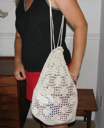 Polka Dot Market Bag