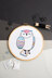 Hawthorn Handmade Owl Contemporary Embroidery Kit - 9.5 x 15cm / 3.74 x 5.9in