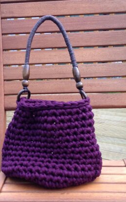 Chunky textile yarn bag