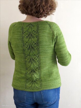 Leaf Lace Cardigan (adult sizes)