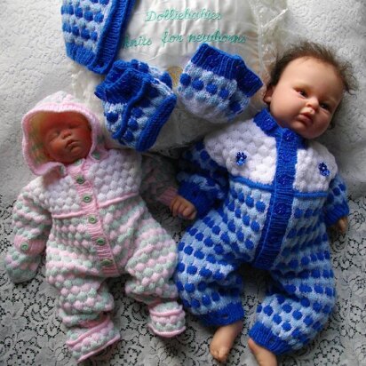 32. Snow Suit for 15-22" Reborn Doll's