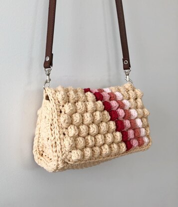 Rainbow Bobble Clutch