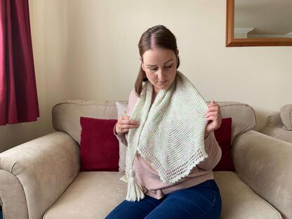 Kamila Spiral Shawl