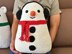 Snowman Winter Pillow Amigurumi