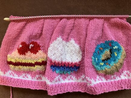 Large girls sweets cakey cat hat #4
