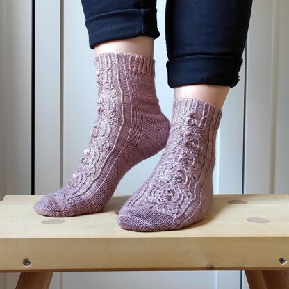 Spring Bloom Socks