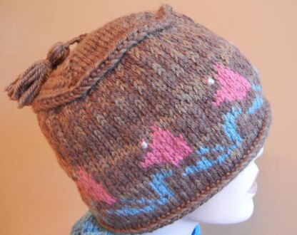 Flat Top Tulip Hat