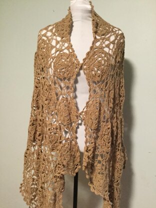 The Honeycomb Shawl Wrap