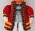 King Henry VIII Doll Knitting Pattern - Toy Knitting Pattern