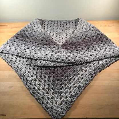 Boho Granny Shawl