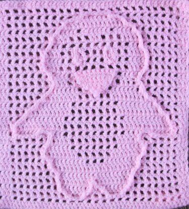 Baby Penguin Filet Blanket