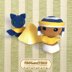 CHIBI - Egypt - Bastet Cat Pharaoh Pyramid- FROGandTOAD Créations