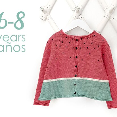 6-8 years - SANDIA Cardigan