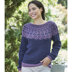 1023 Robineau - Jumper Knitting Pattern for Women in Valley Yarns Worthington