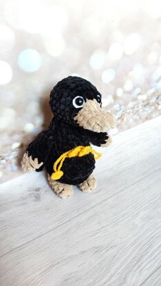 Niffler crochet plush