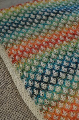Mock Honeycomb Blanket