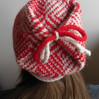 Fair Isle Square Hat