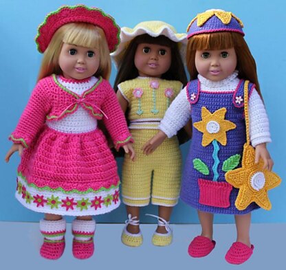 Flower Fashions for 18 Inch Dolls