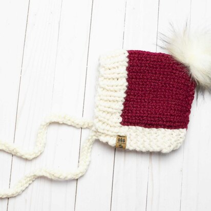 Chunky Santa Pixie Bonnet