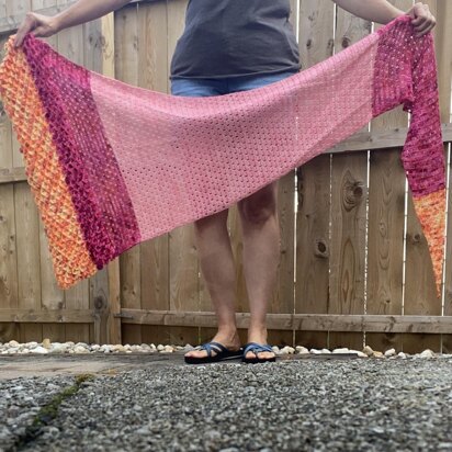 Wyvern Tail Shawl