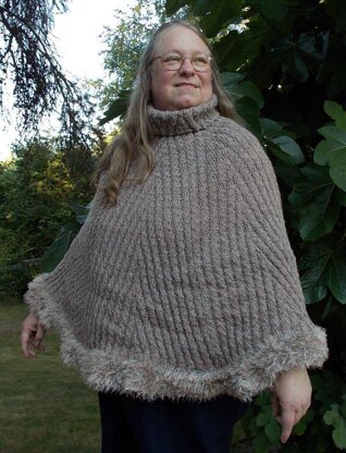 Pinnacle Chevron Cowl, Poncho, or "Concho"