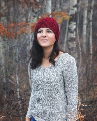 Cable Knit Winter Hat