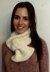 Marshmallow Infinity Scarf